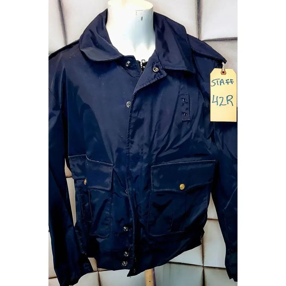 Blauer uniform coat